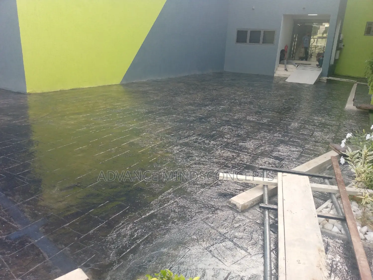 Concrete Floor Work.