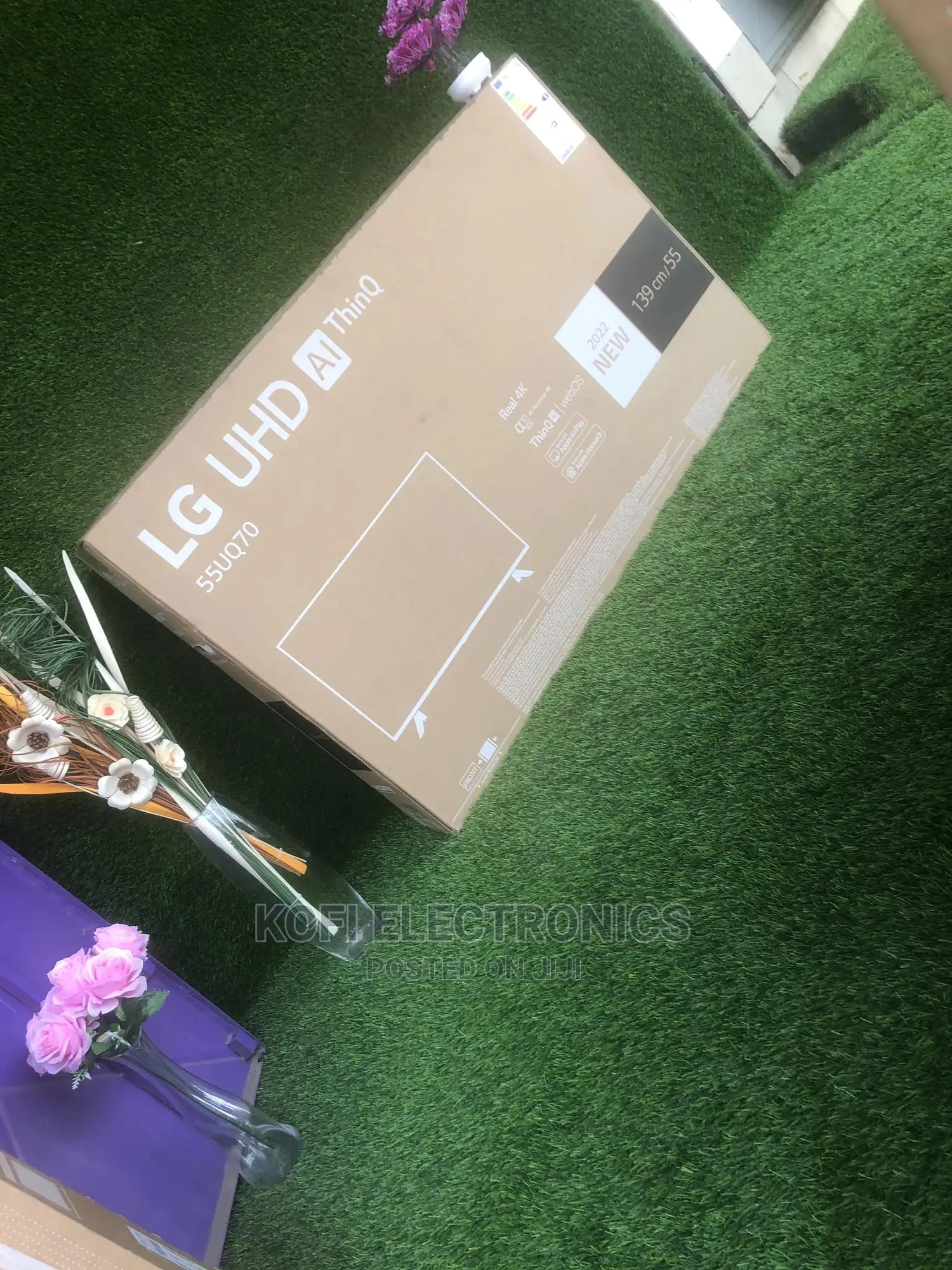 2022 Brandnew LG Uhd 55'' Uq7000 TV Hdr Smart