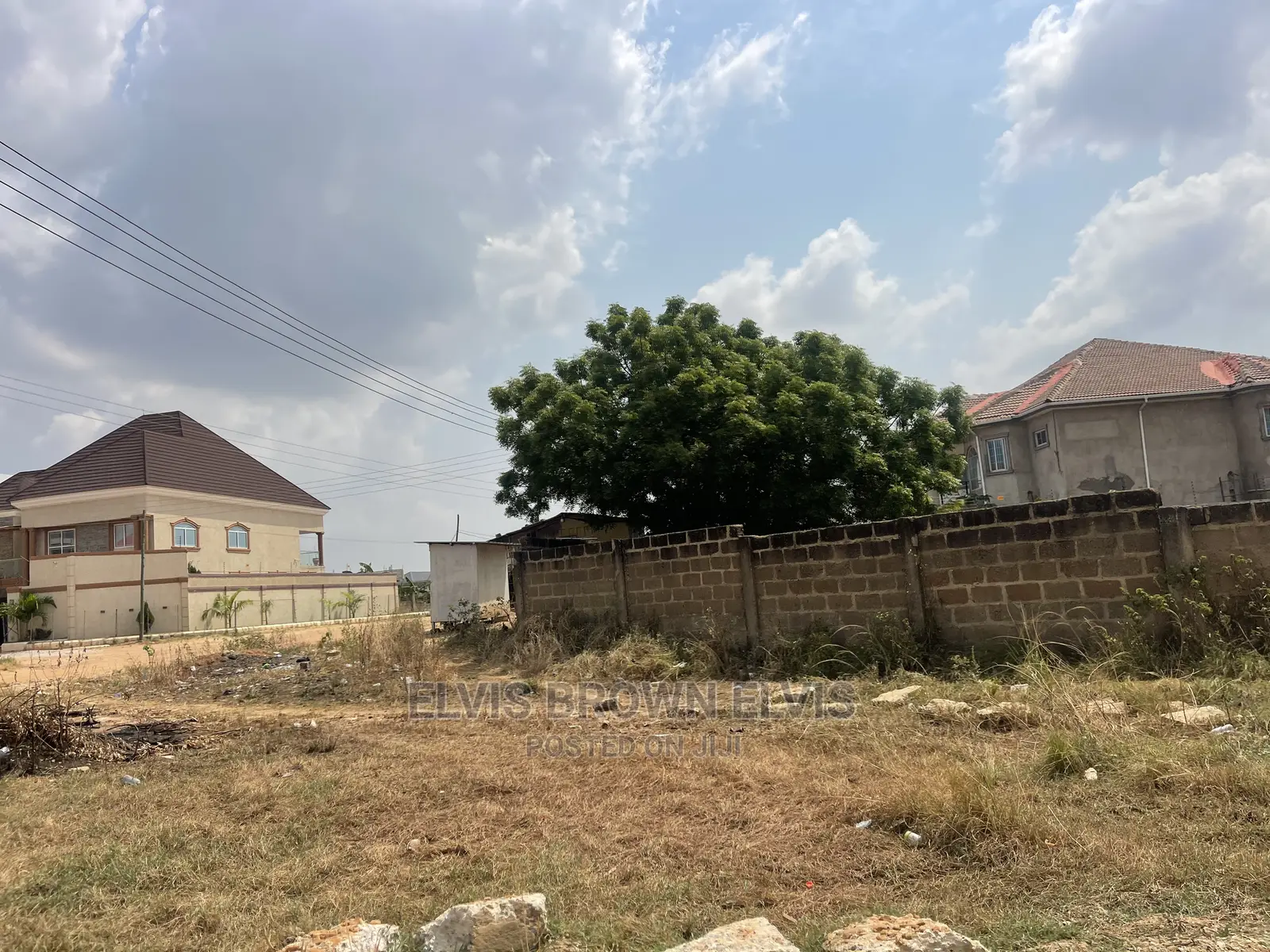 Plot With Wall and Gate for Sale at East Legon Hills