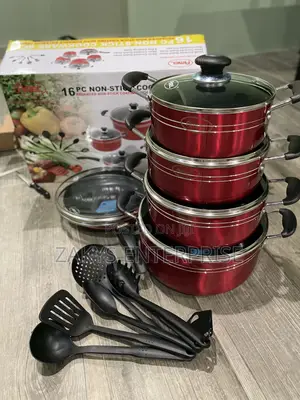 Non Stick Cookware Set 16pcs
