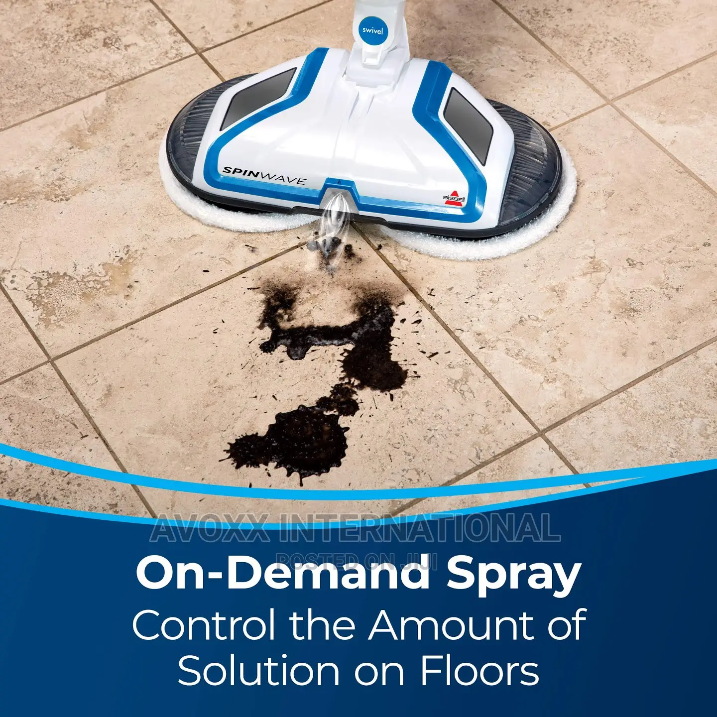 Bissell Spinwave Expert Hard Floor Spin Mop, 20393