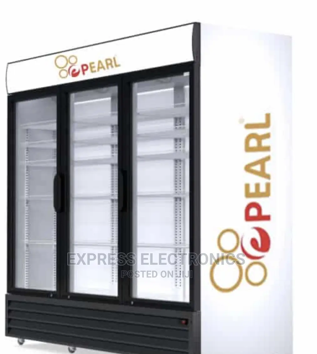 Large Internal Space PVC-150 ,950 Litres 3door Pearl Fridge