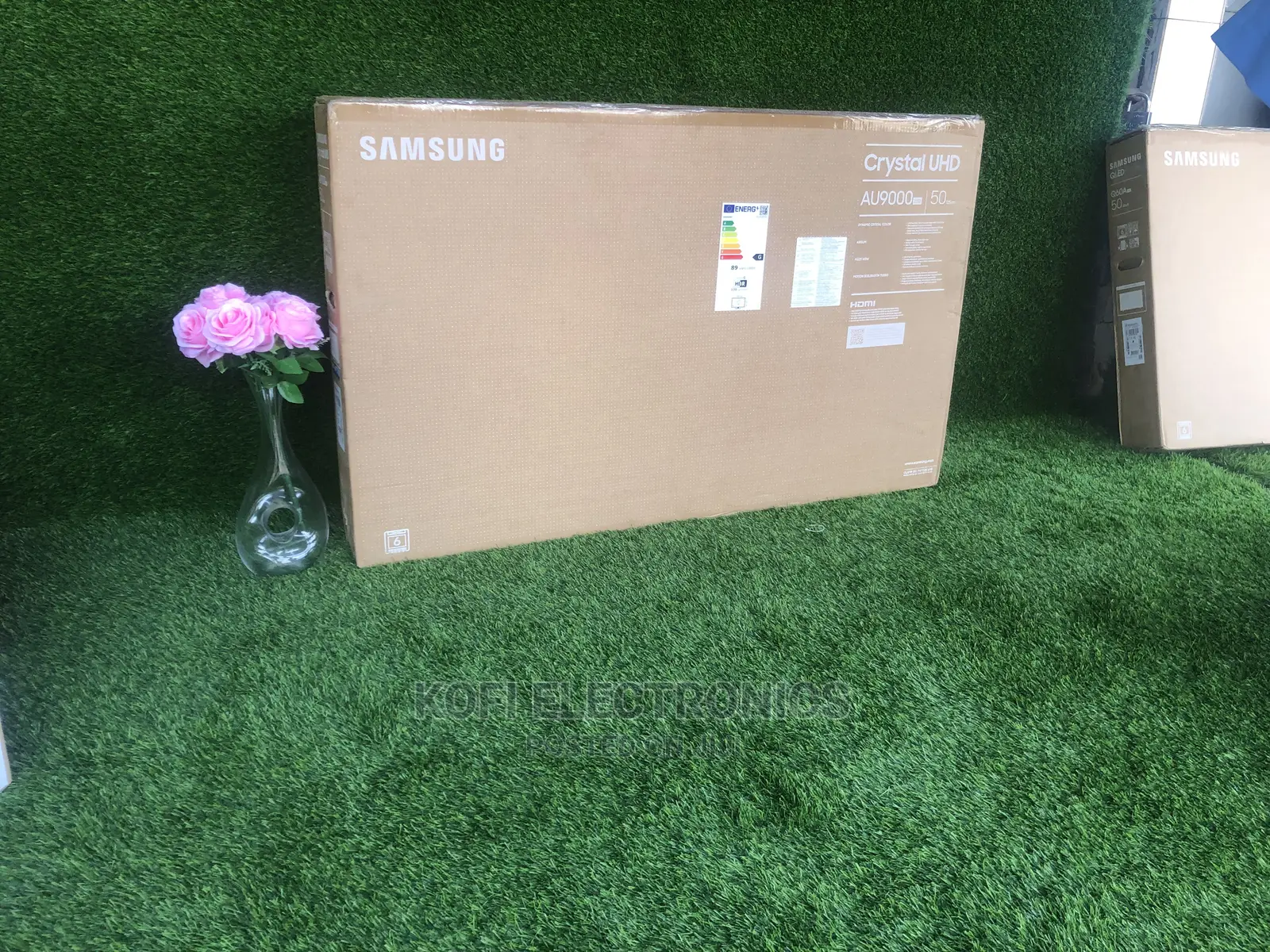 50-Inchcrystal UHD Flat Smart TV 50AU9000 Black