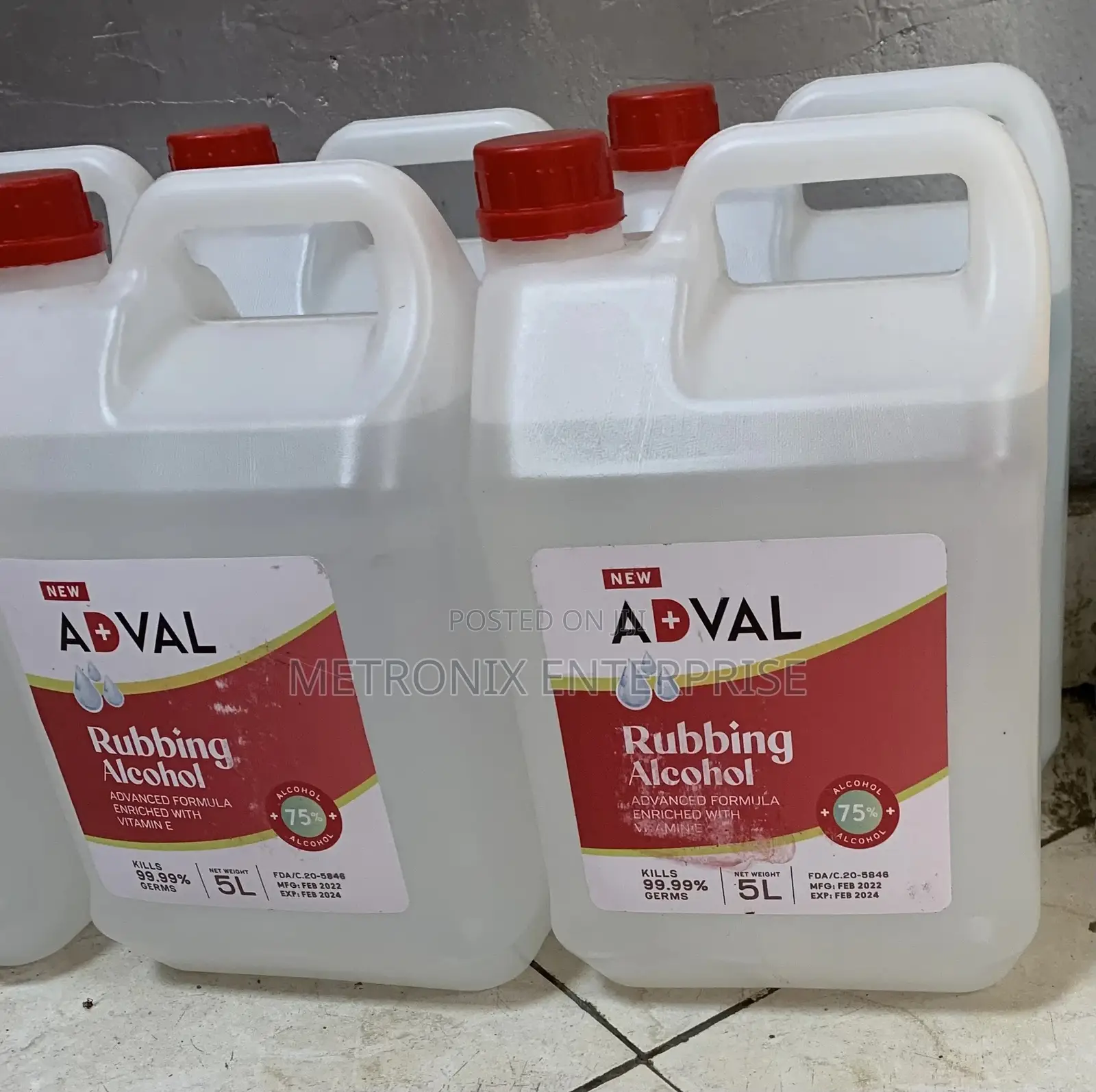 Rubbing Alcohol( Anew Adval)5L