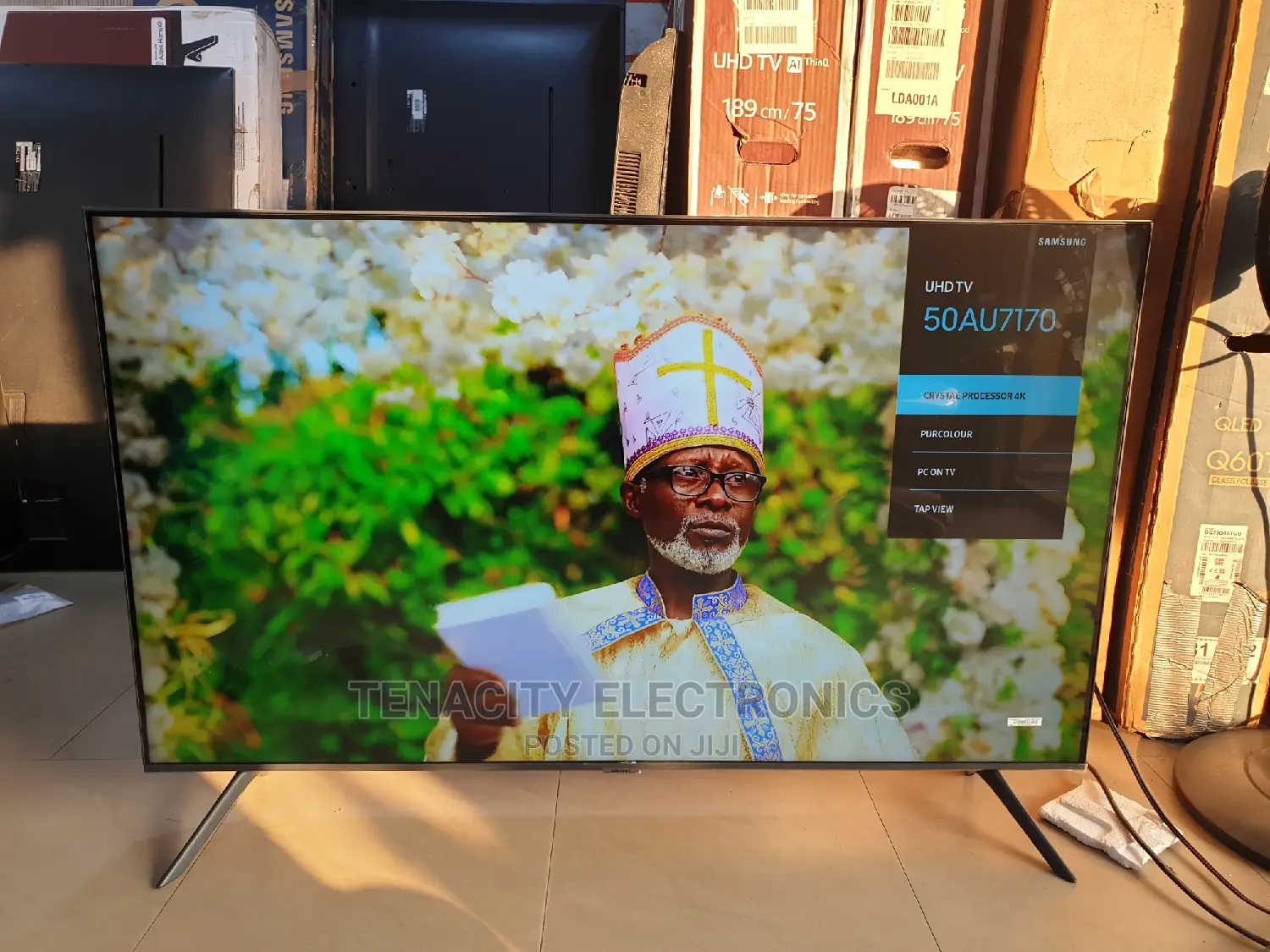New Samsung Crystal Uhd HDR Smart Satellite Tv