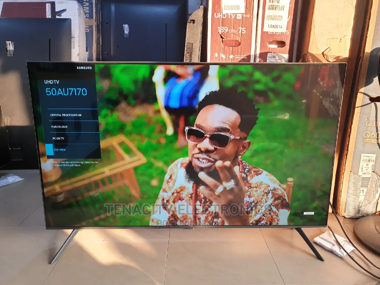 New Samsung Crystal Uhd HDR Smart Satellite Tv