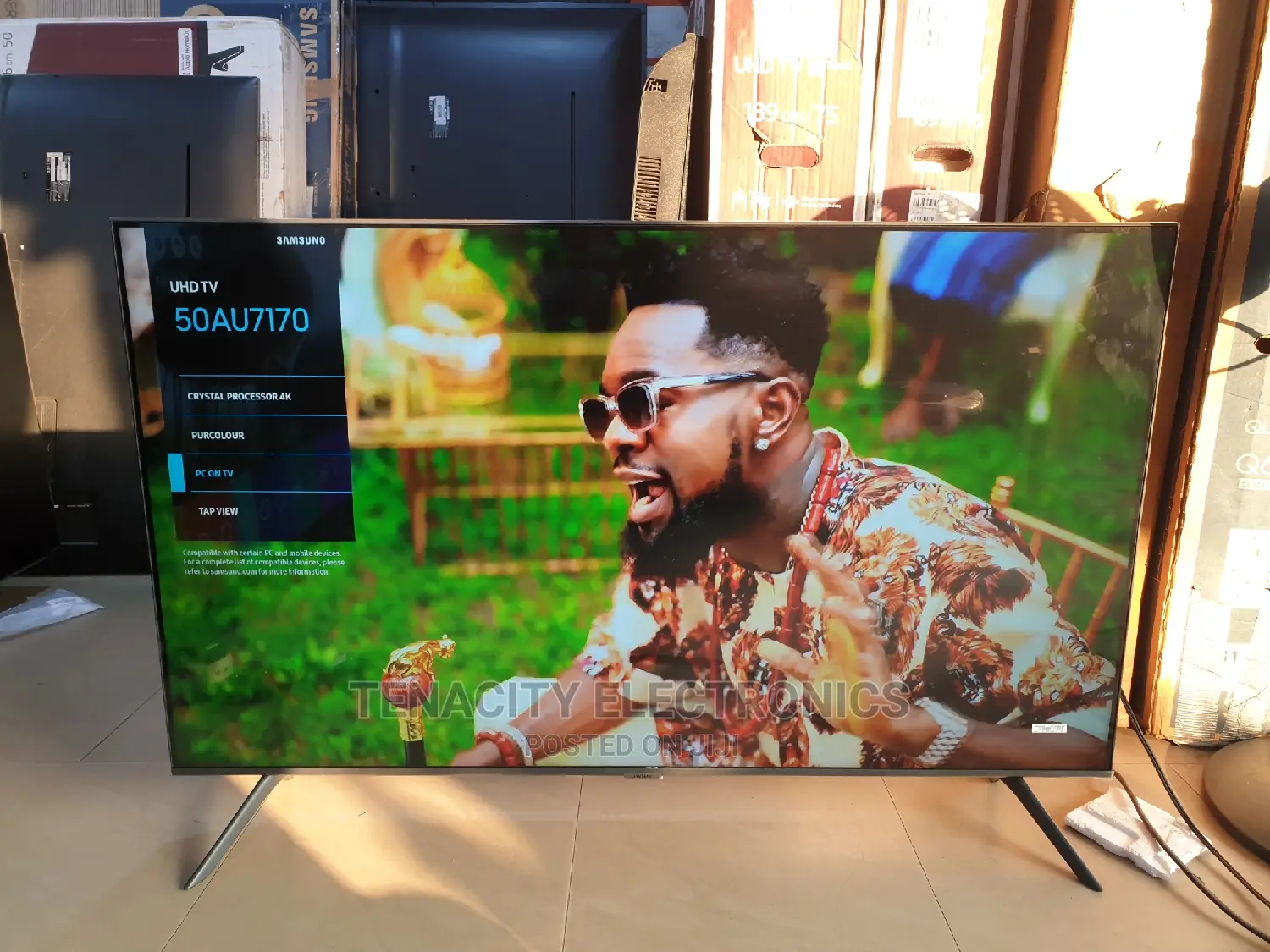 New Samsung Crystal Uhd HDR Smart Satellite Tv