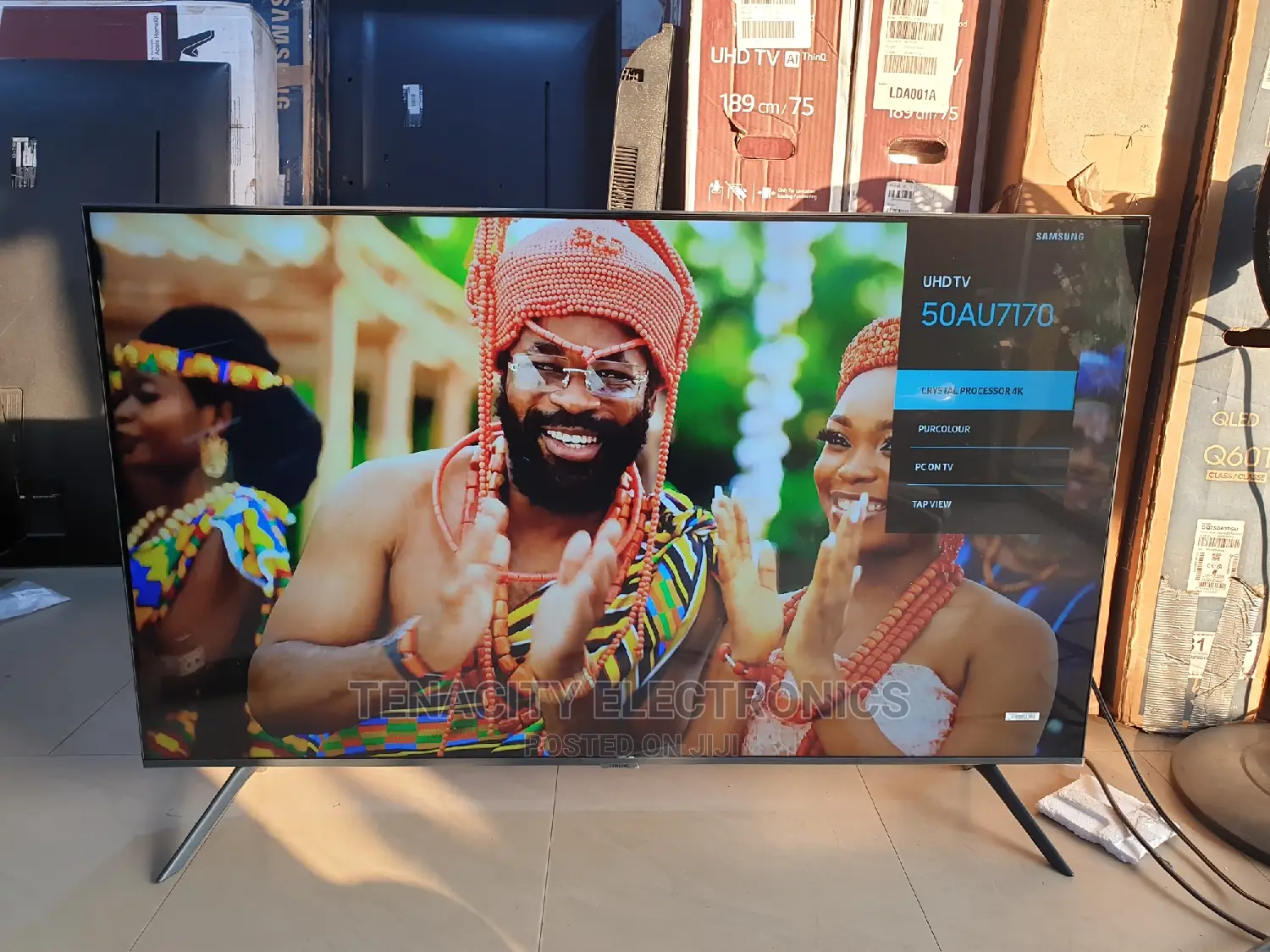 New Samsung Crystal Uhd HDR Smart Satellite Tv