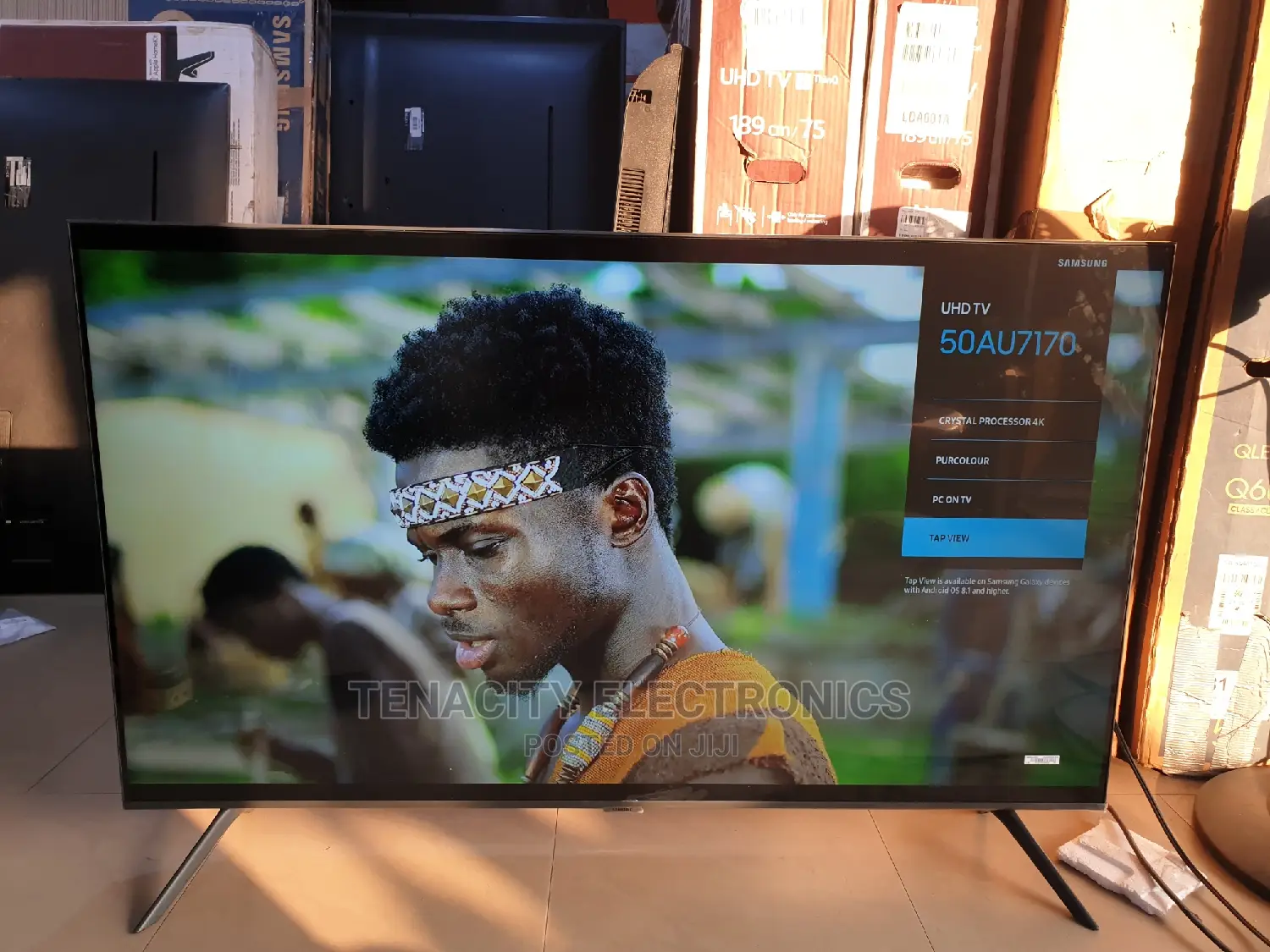New Samsung Crystal Uhd HDR Smart Satellite Tv