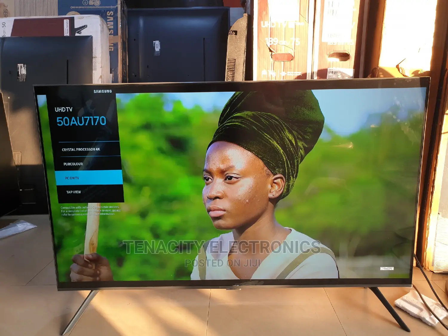 New Samsung Crystal Uhd HDR Smart Satellite Tv