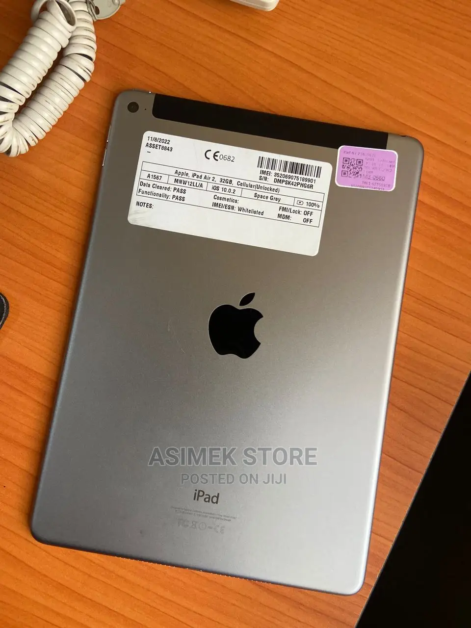 New Apple iPad Air 2 32 GB Gray
