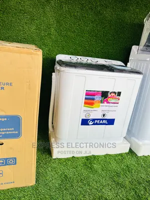 Pearl Washingmachine 7kg Top Loaded White Color Essential
