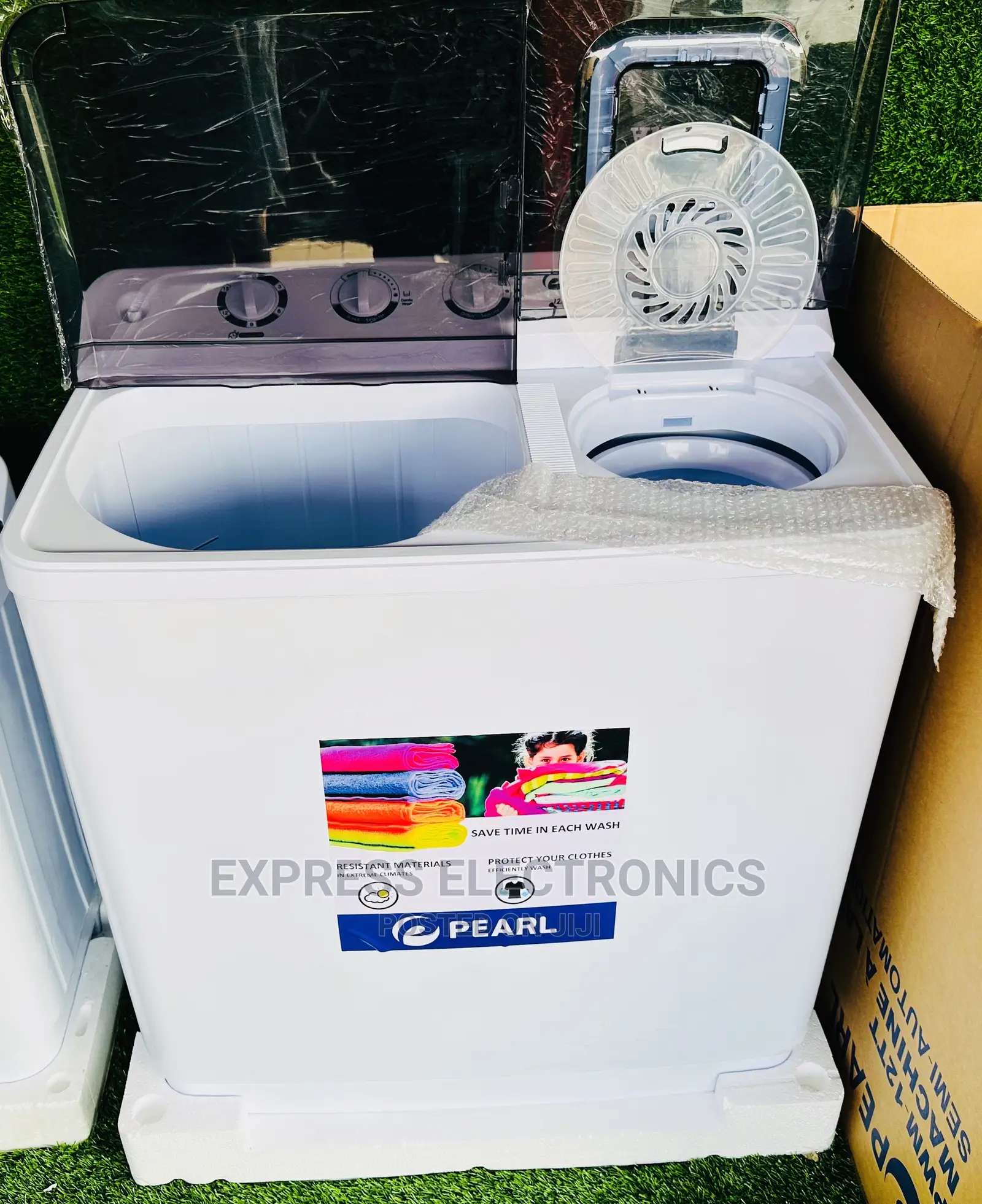 Sleek and Unique Design Pearl 12kg Twin Tub Washingmachine