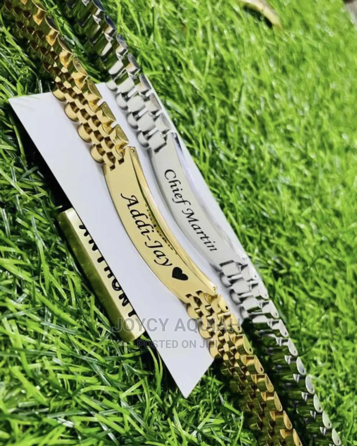 Customized Rolex and Stainless Bracelets for Your Loved Ones