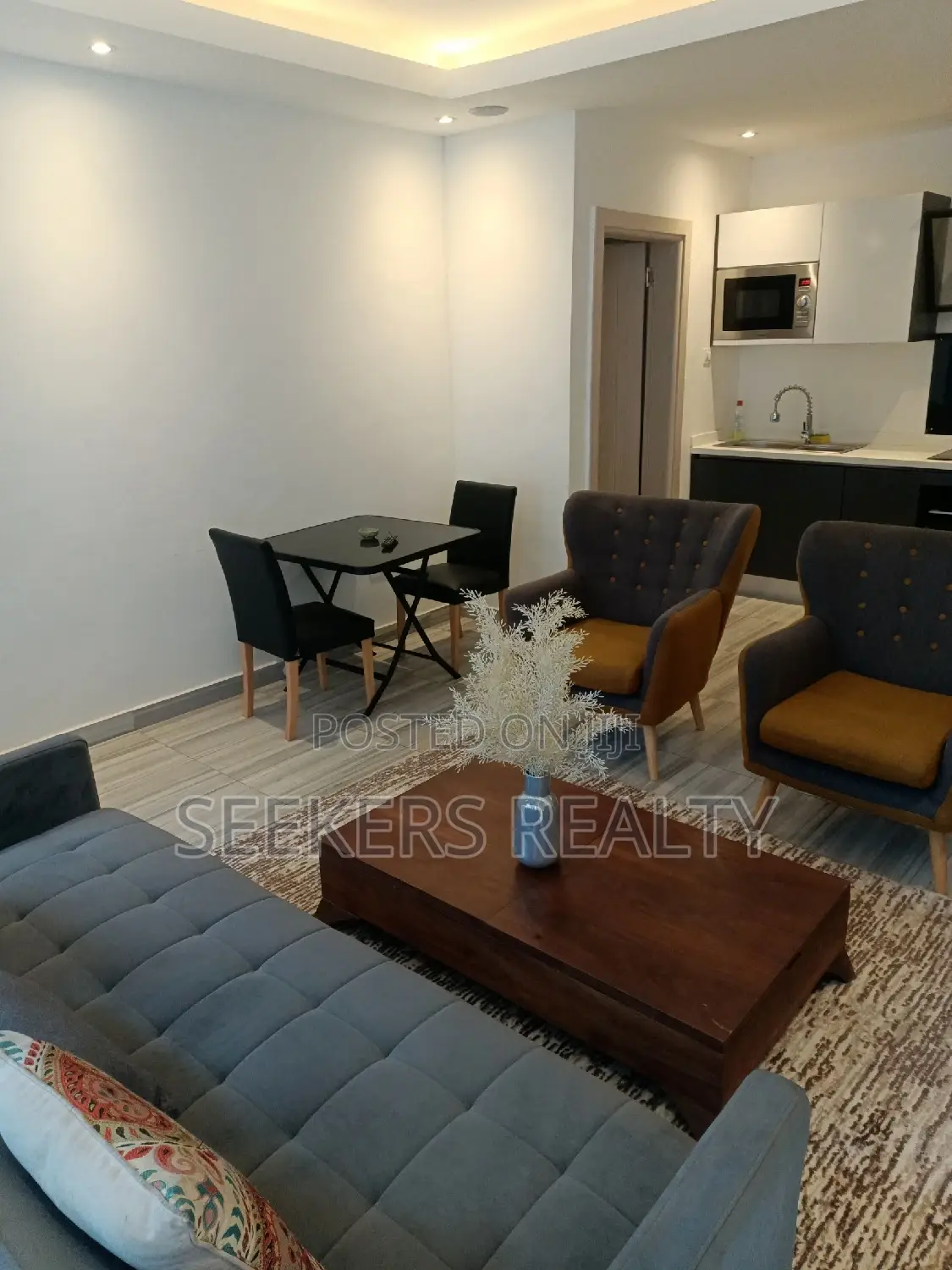 Furnished 1bdrm Apartment in Seekers Realty, Osu for rent