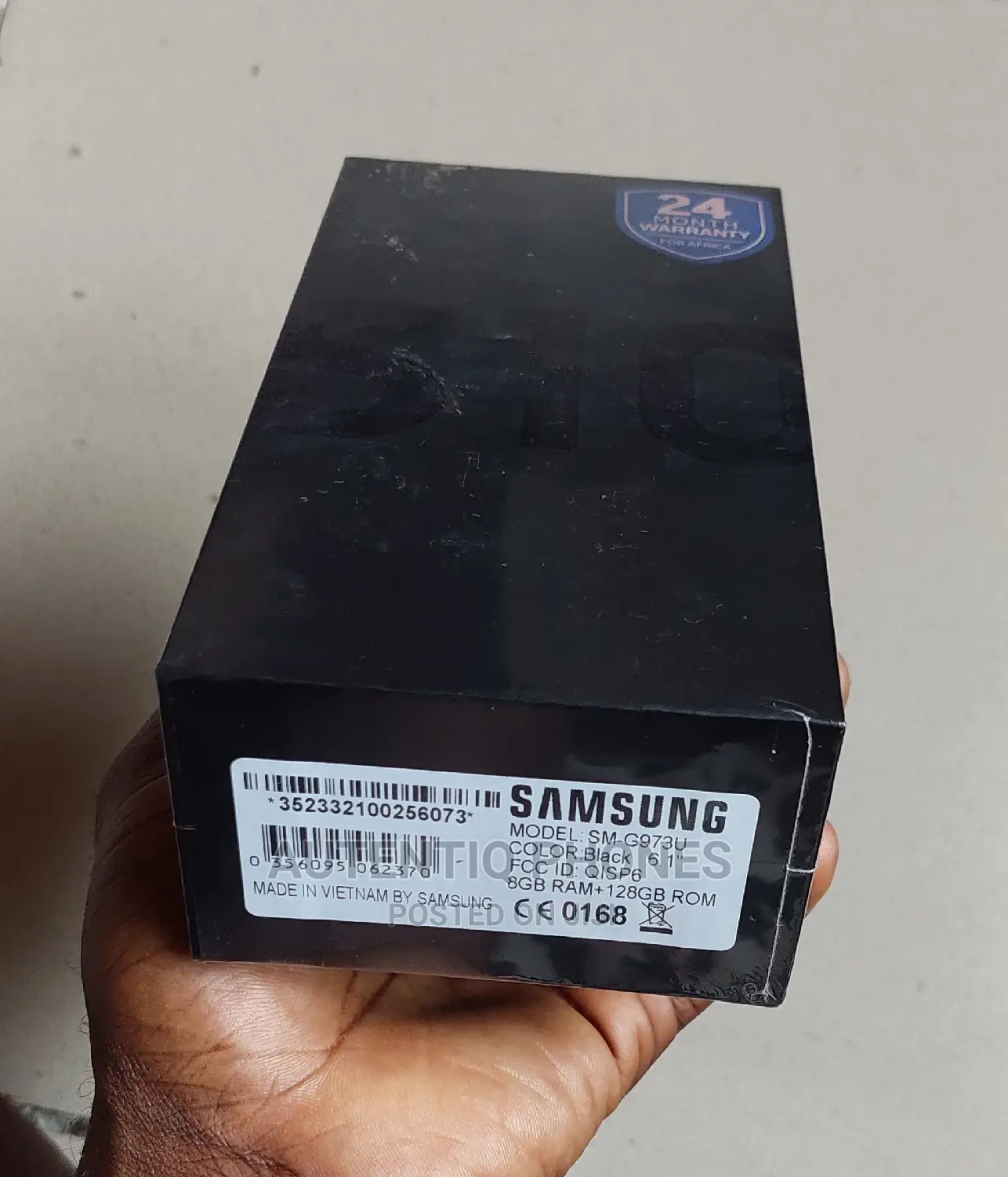 New Samsung Galaxy S10 128 GB Black