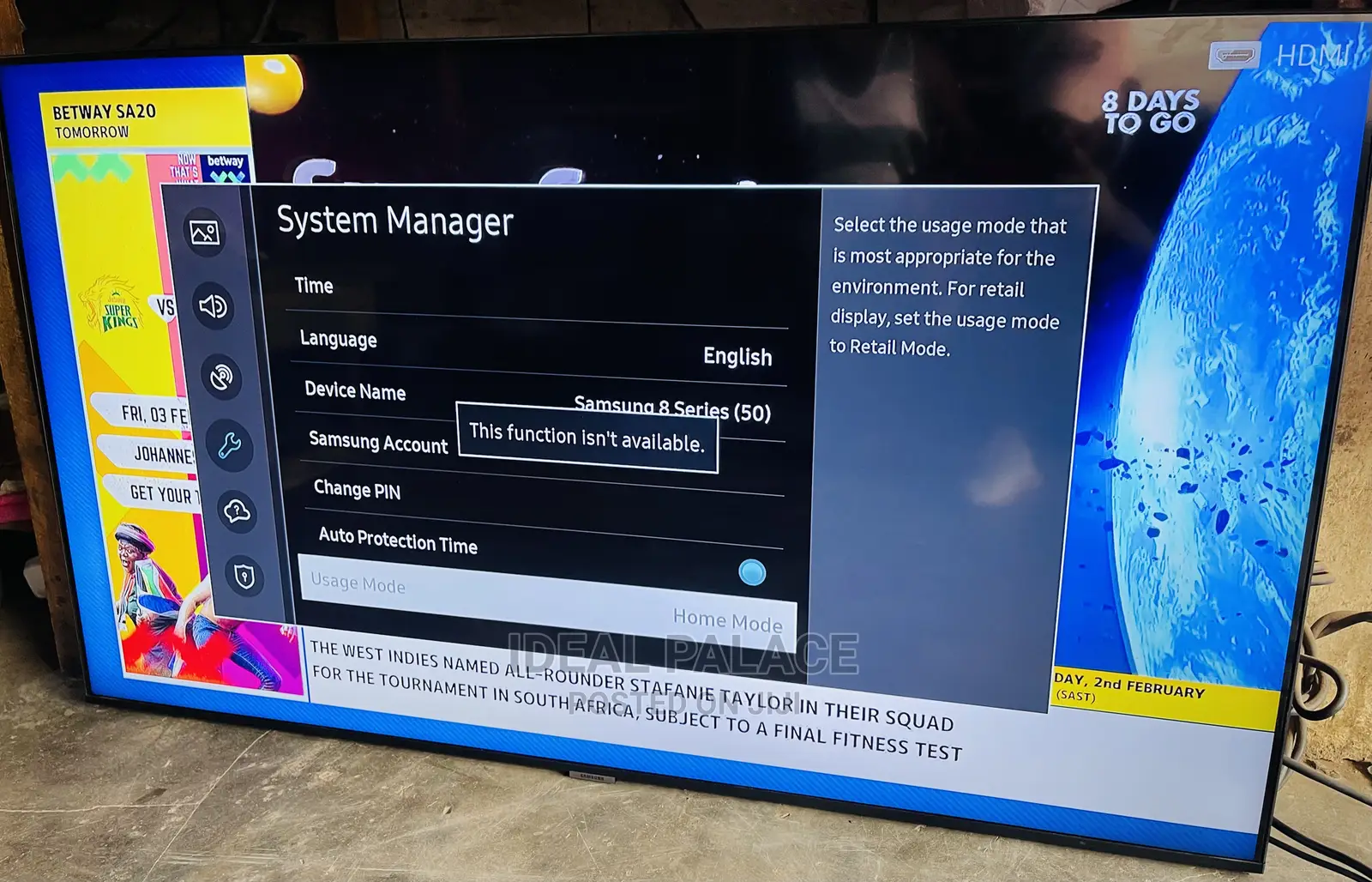 Samsung 50 Inches Smart