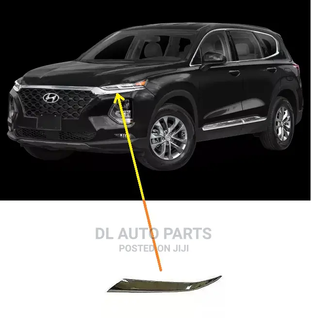 Santafe 2019 Headlight Moulding
