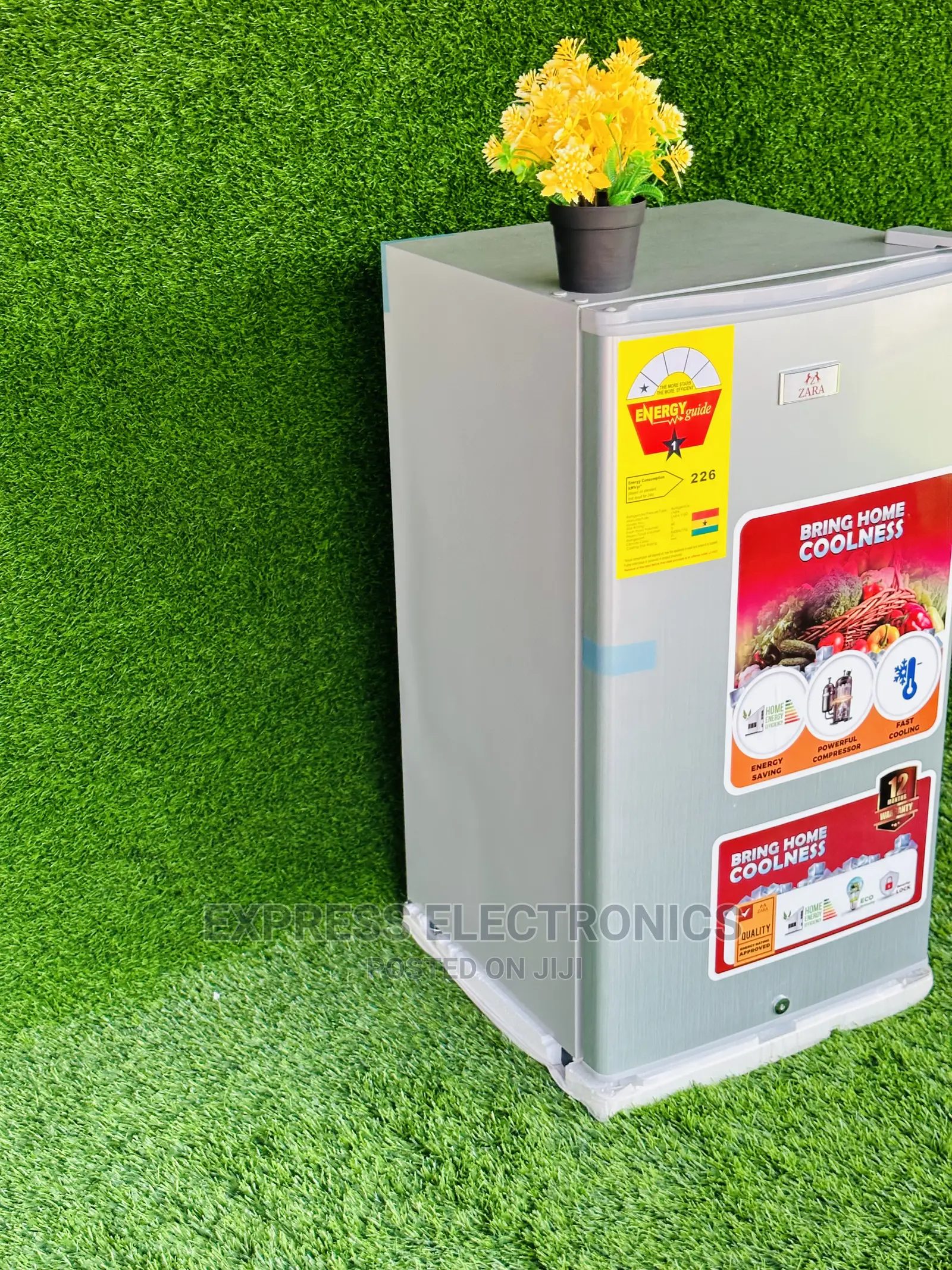 Unique Brand Zara Tabletop Fridge Single Door