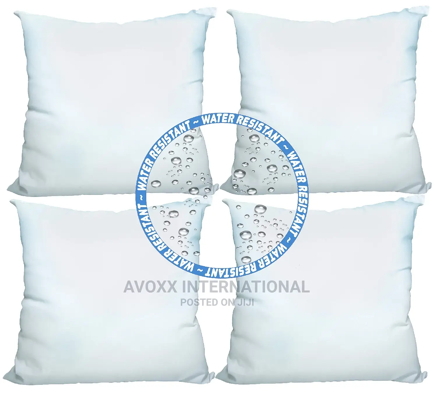 Foamily 4 Sets -18x18 Premium Outdoor Water Resistant Pillow