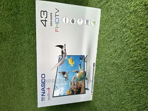 Built in Decoder Nasco 43”FHD Digital Satellite  NAS-H43FB.