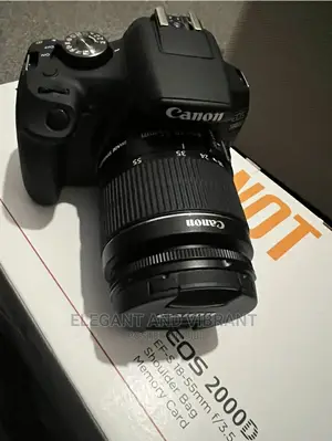 Canon Eos 2000d in Brand New Condition With Lens