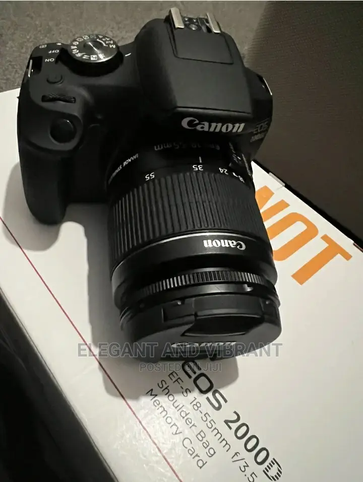 Canon Eos 2000d in Brand New Condition With Lens