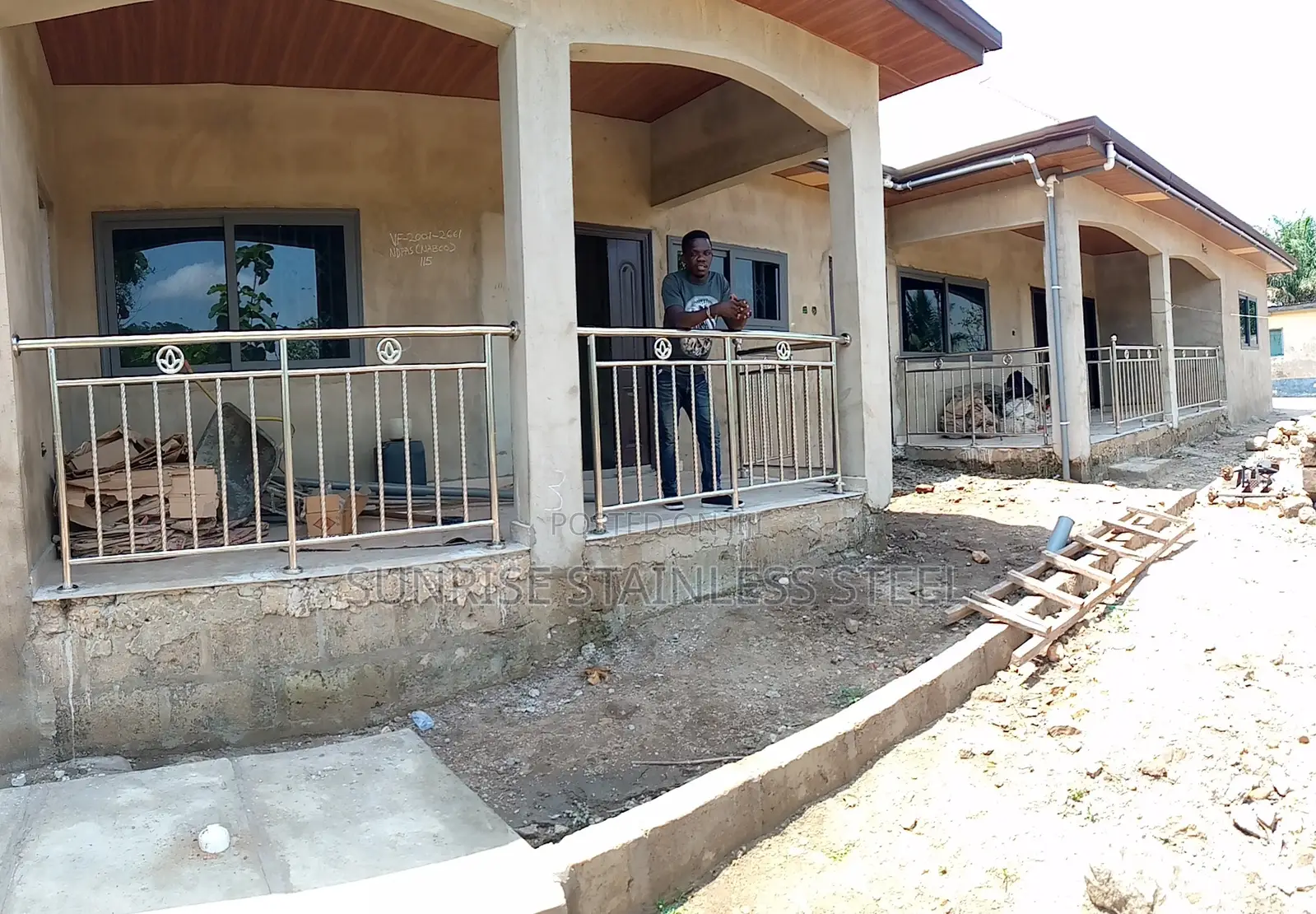 Stainless Blazing and Glass Balustrade
