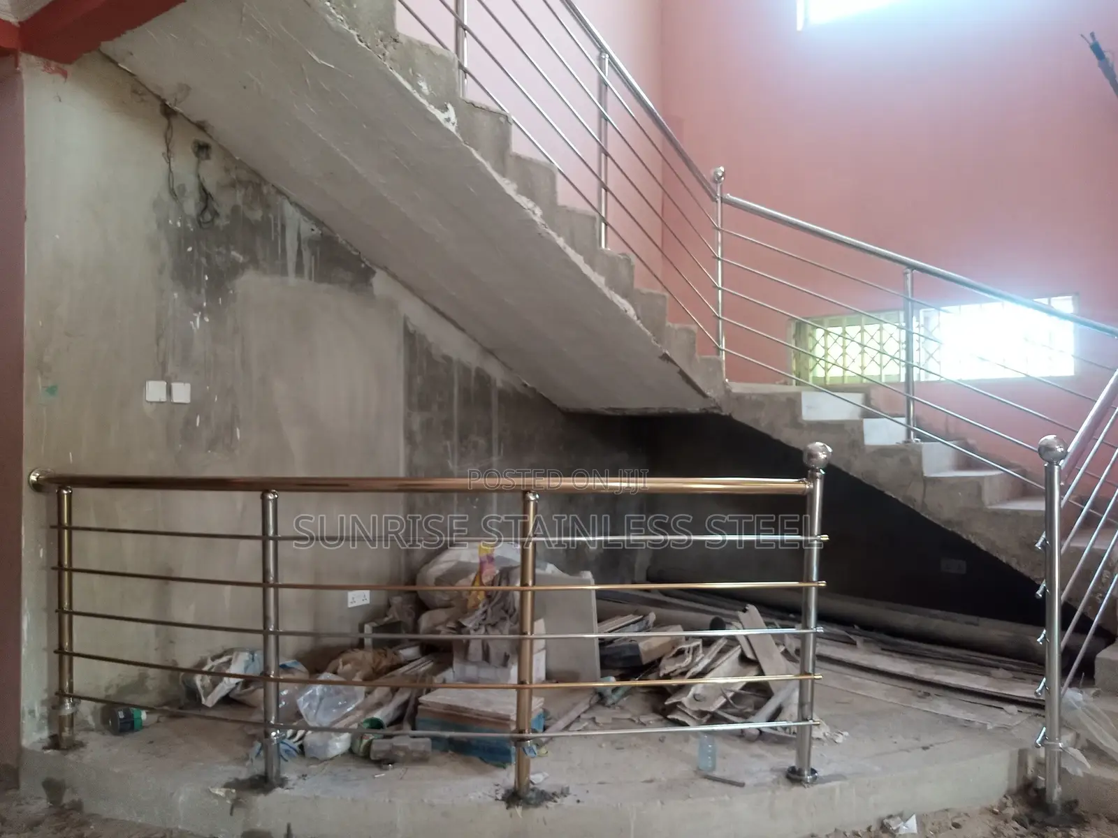 Stainless Blazing and Glass Balustrade