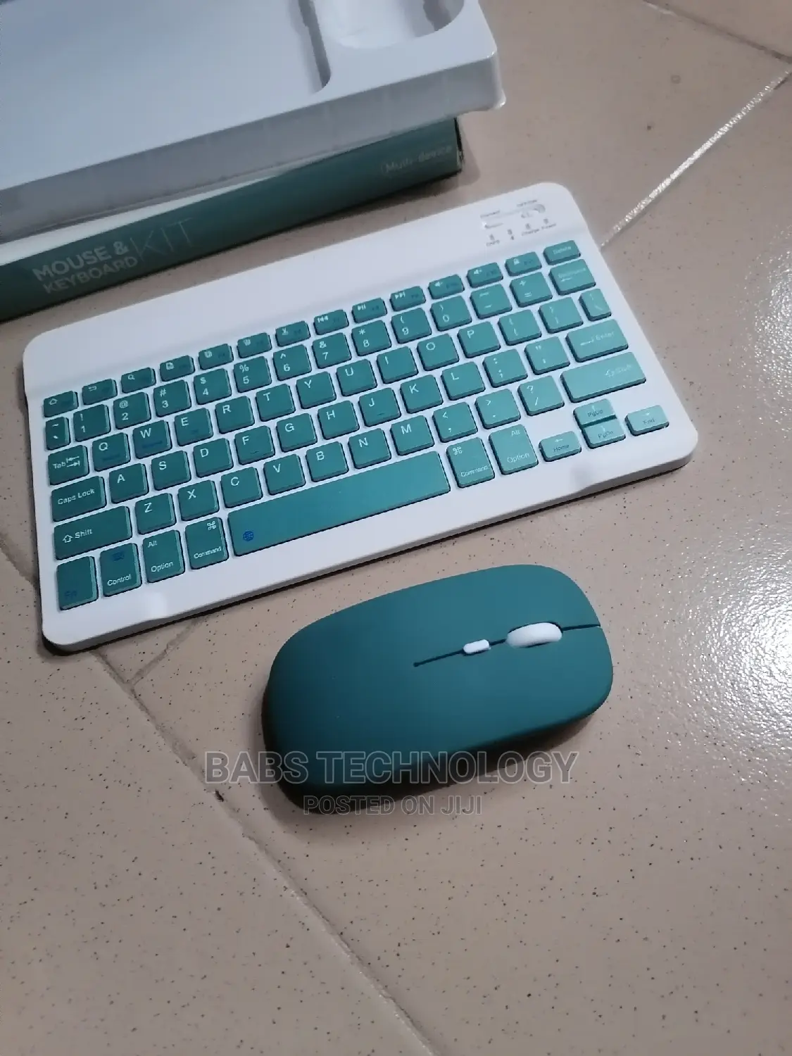 10 Inches Rechargeable Bluetooth Keyboard and Mouse Combo