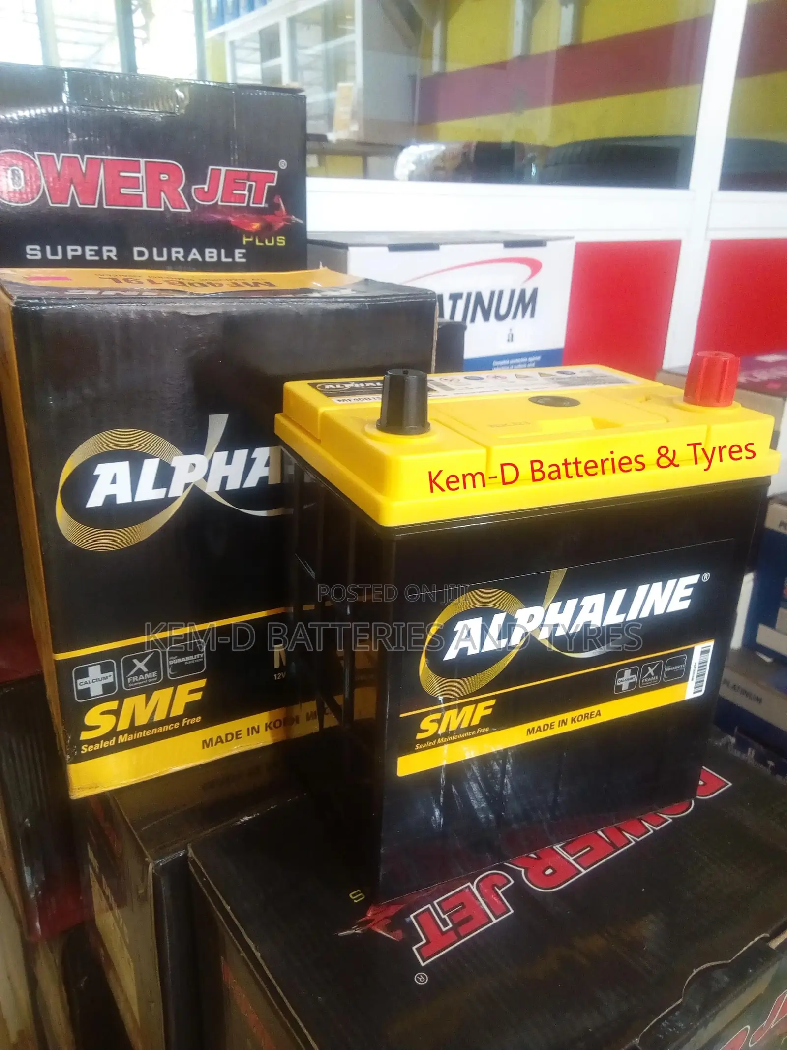 11 Plates Alphaline Car Battery - Free Door Step Delivery