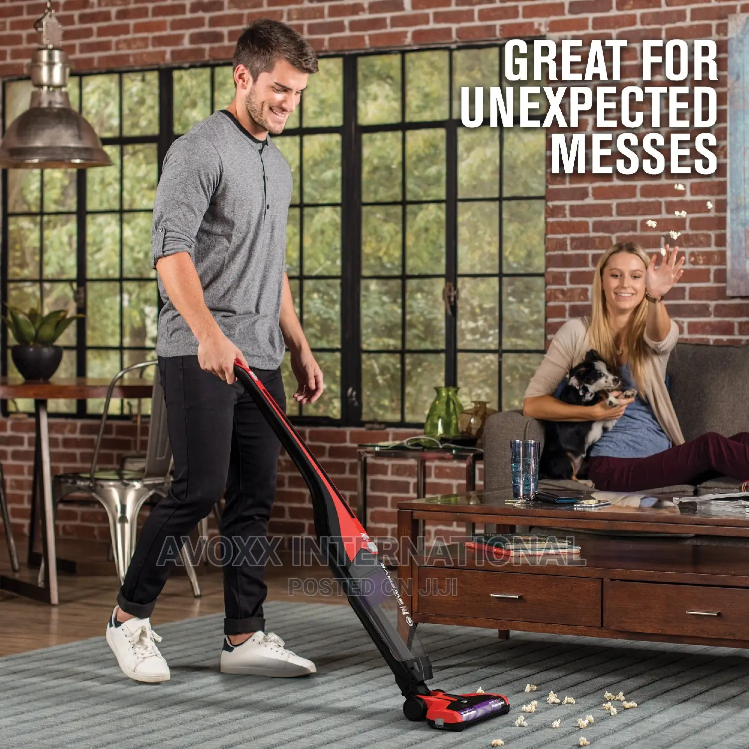 Power Swerve Vacuum Cleaner, Carpet and Hard Floors, BD22052