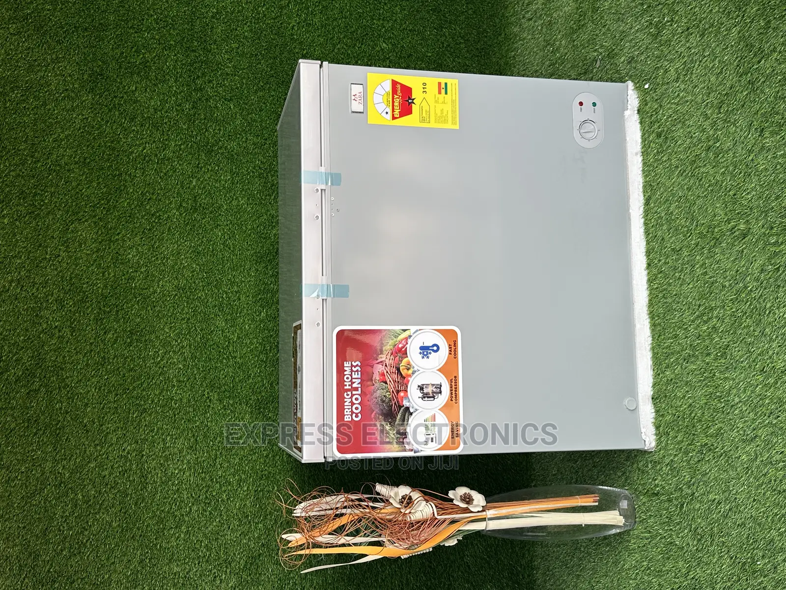 Eco Single Door Zara Chest Freezer Sliver Vcm