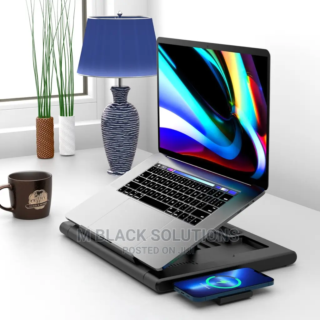 Multi-Functional Pro Hub Laptop Stand