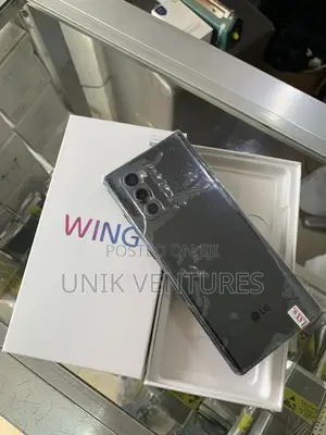 New LG Wing 5G 128 GB Black