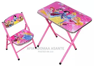 Kids Foldable Table and Chair