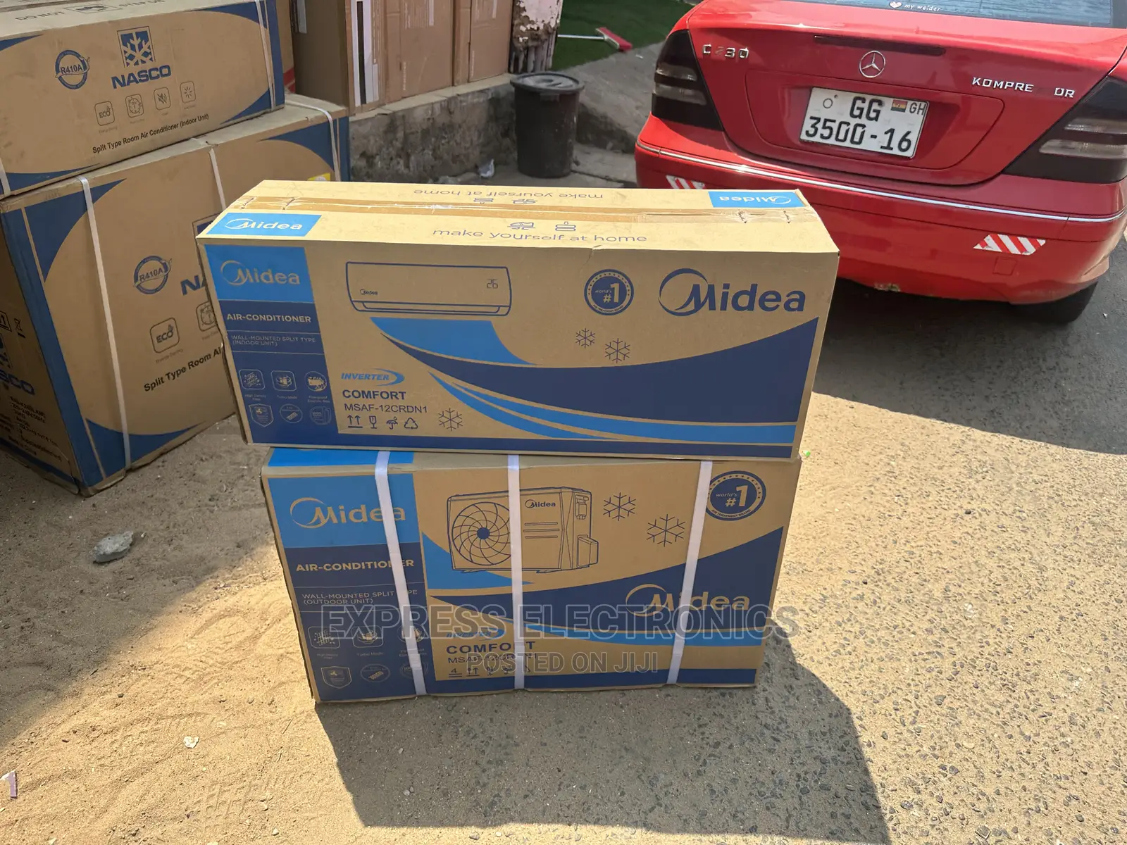 24 Timer Midea Comfortable Sleep AC 2.5hp R410