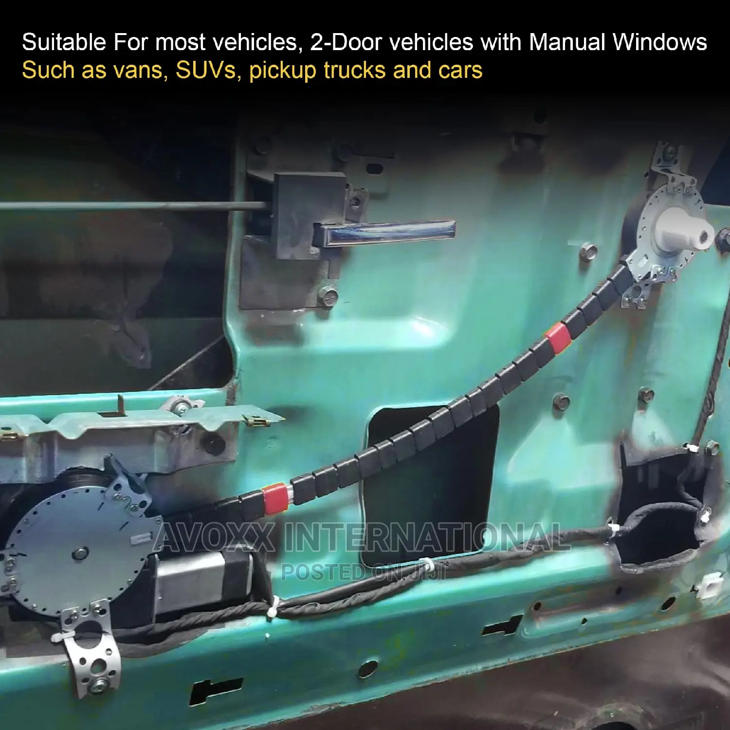 JDMSPEED New Universal Electric Power Window Lift Regulator