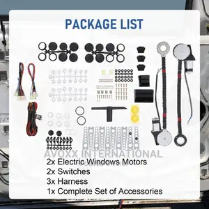 JDMSPEED New Universal Electric Power Window Lift Regulator