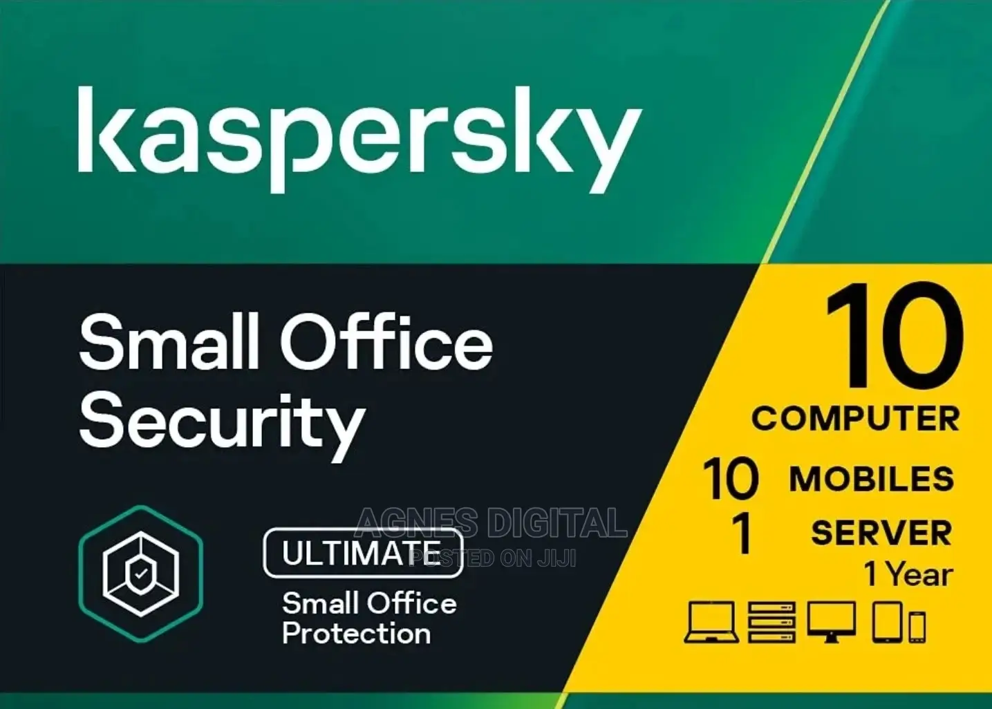 Kaspersky Small Office Security 10pc+10+1 Server 1 Year Key