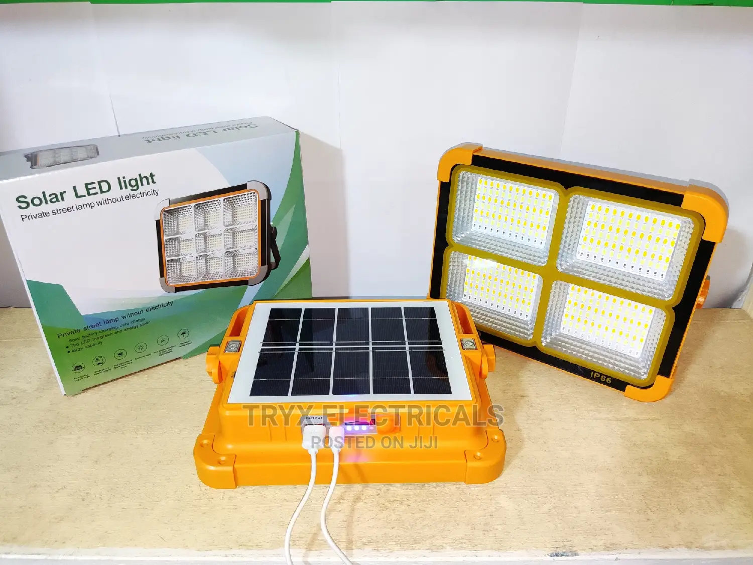 12,000mah Flood Light + Power Bank