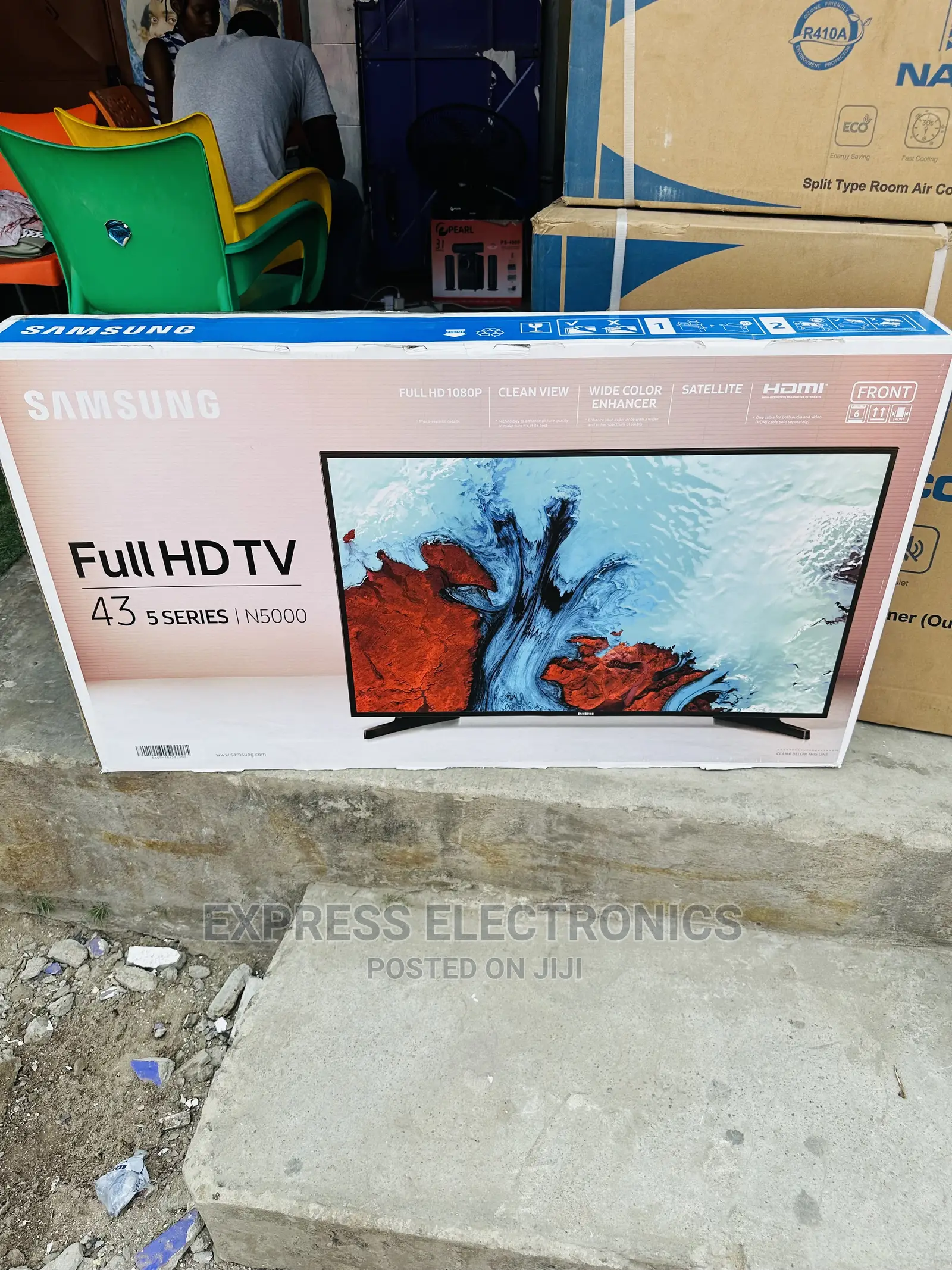 2HDMI Samsung 43”FHD Digital Usb Satellite Tv Series 5