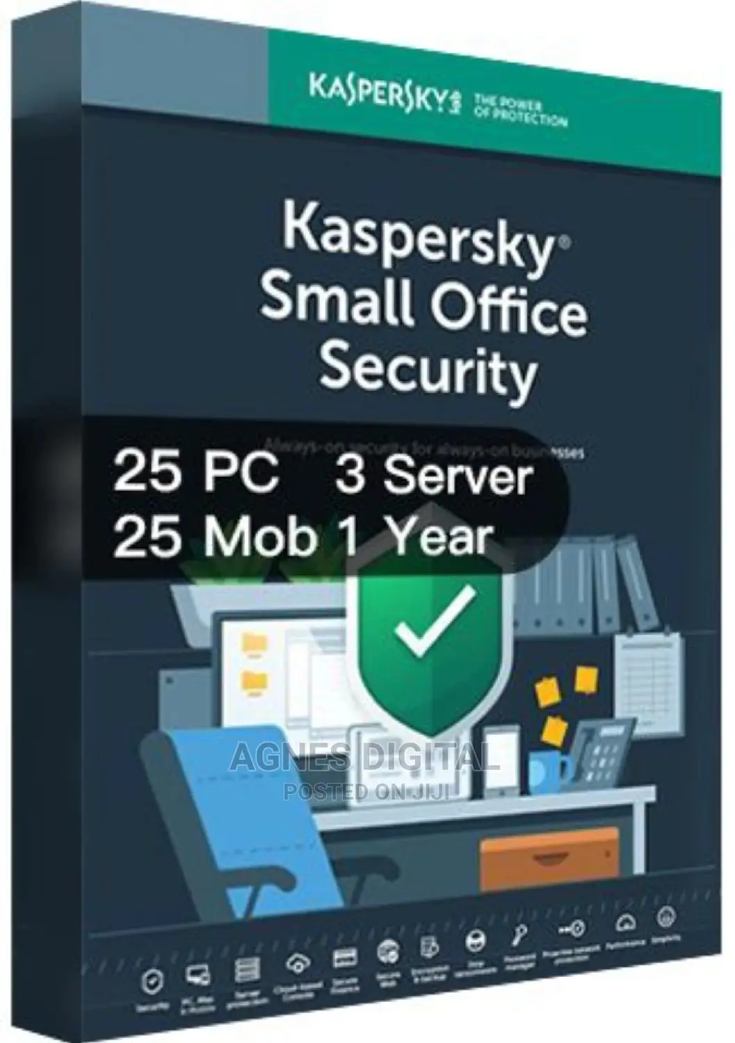 Kaspersky Small Office Security 1 Year / 25pc / 3 Server Key