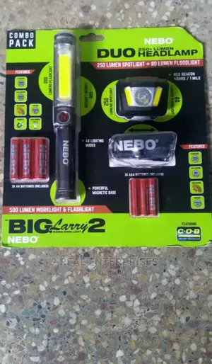 Nebo Big Larry 2 Duo Headlamp
