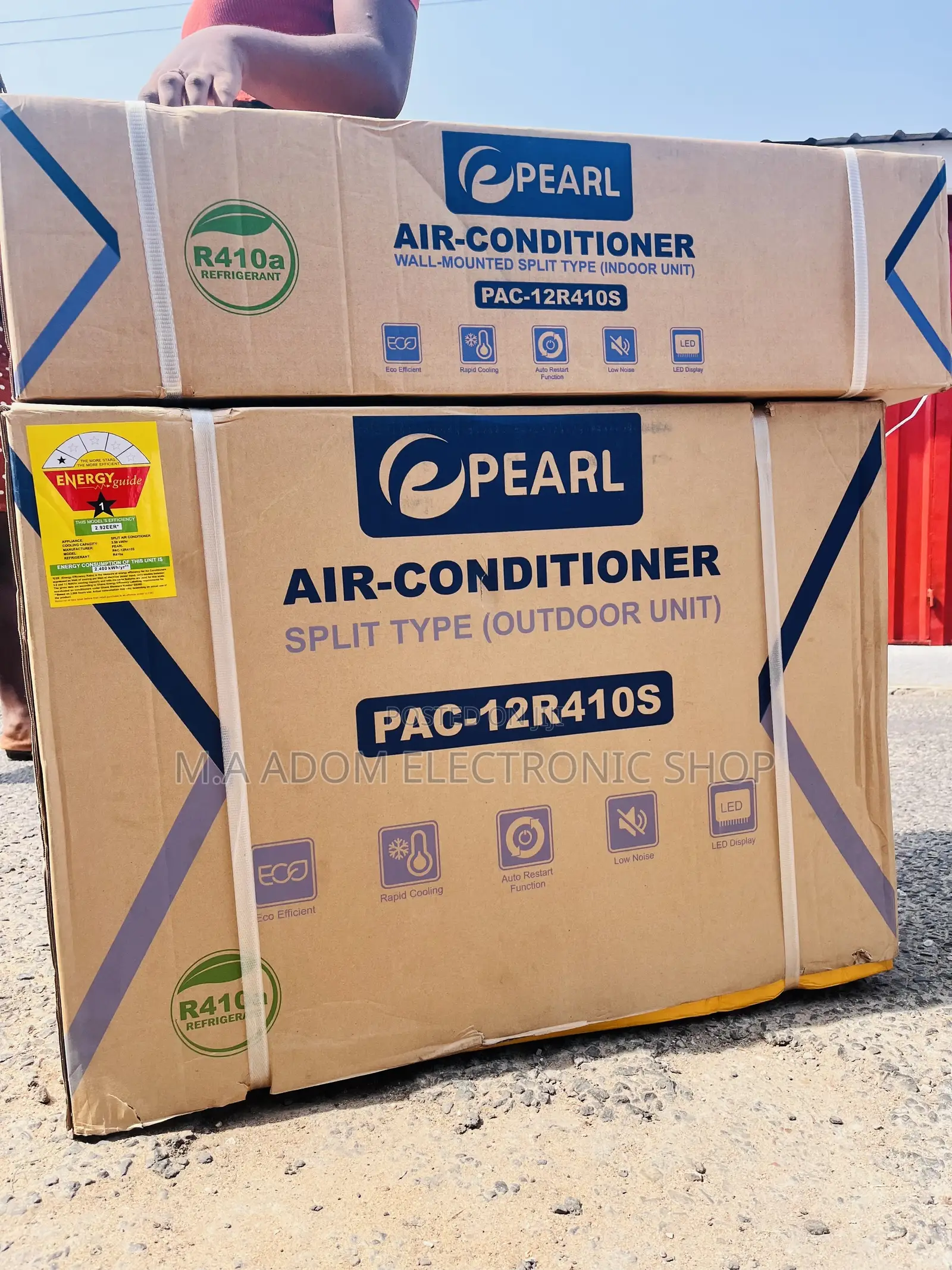 New Pearl 1.5 Split AC R410gas
