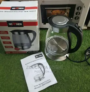 Grafner 1.7l Glass Kettle From Germany 