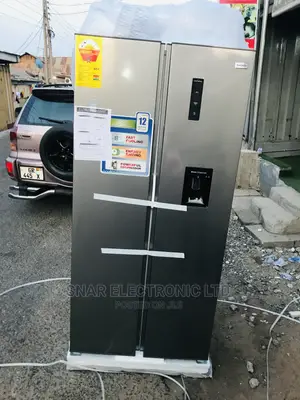 New Nasco (Nasf2-55s) 430ltrs Refrigerator Side by Side