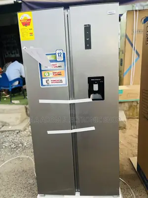 Nasco Side by Side With Digital Display 436 Liters Fridge