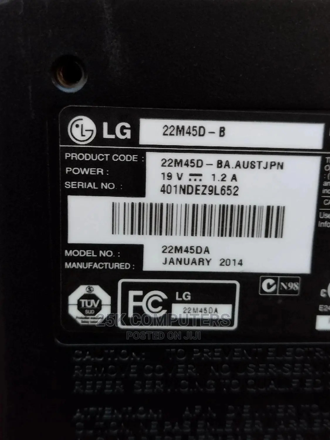 Lg 22inch Fhd Monitor