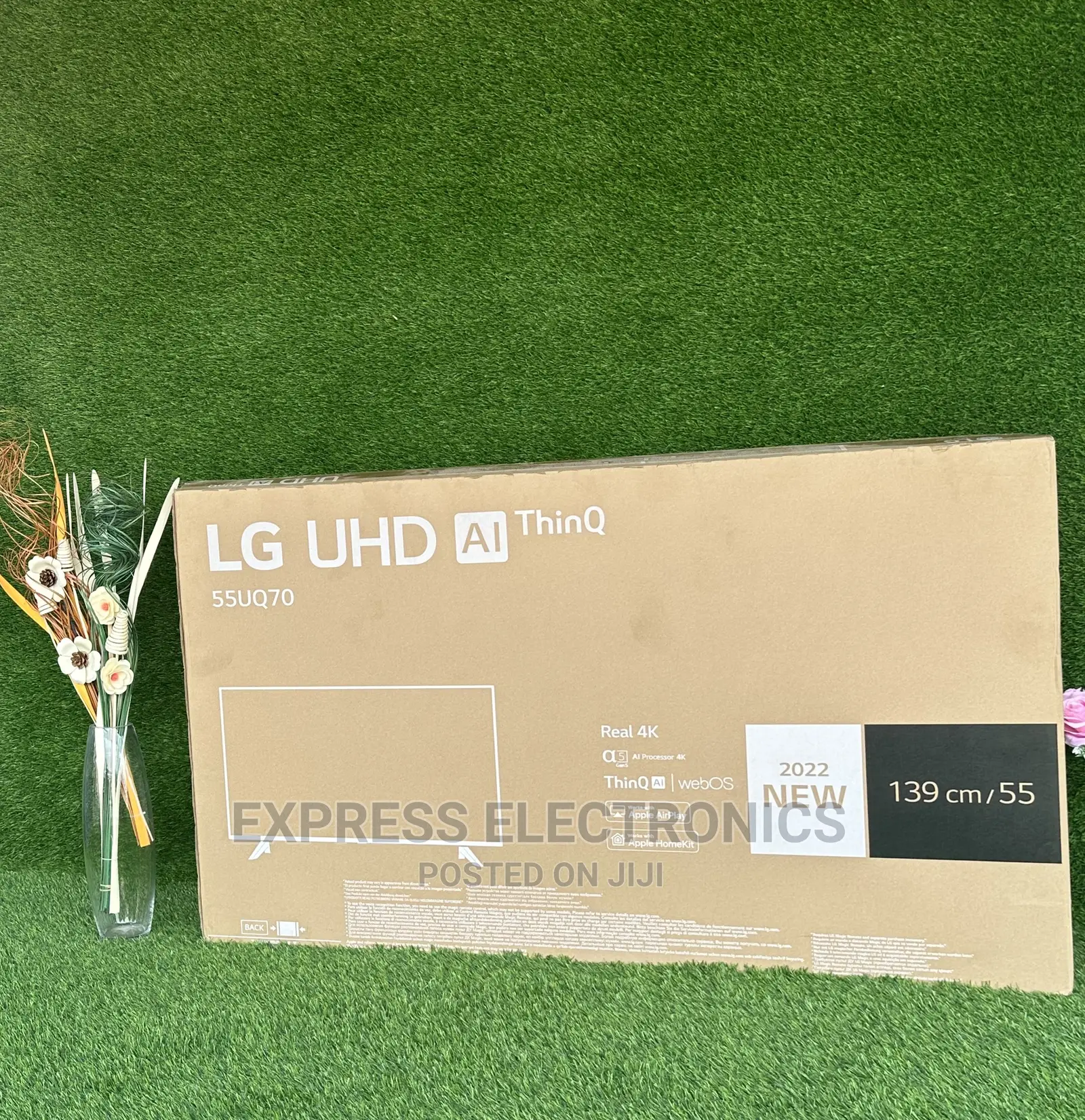 55UQ7000 LG UHD Smart 2022 Model Infinite Contrast Tv
